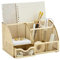 Annova Mesh Desk Organizer Office mit 7 Fächern + Schublade/Schreibtischordnung Candy/Stifthalter/Multifunktions-Organizer (Gold)