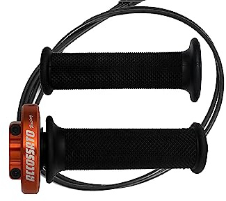 Mando de gas ergal Accossato completo con cables y perillas para Yamaha YZF-R1 de 2004 a 2006 (CC 1000)