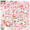AUCEKO 50 Stück Kühe Aufkleber Pack Cow Sticker Set wasserdichte Vinyl Sticker für Laptop Kinder Autos Motorrad Fahrrad Skateboard Gepäck Koffer Computer Aufkleber Graffiti Decal