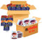 St MAMET/NUT | Assortiment de 120 Barquettes de Pâte à tartiner, Confitures et Gelée | Portions individuelles pour varier les plaisirs au petit déjeuner et au goûter