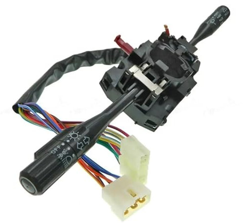 Lenkstockschalter Kompatibel mit Suzuki Für Samurai 1990 1991 1992 1993 1994 94583134 Anzeige Scheinwerfer Wischer Schalter Stiel Arm Auto Zubehör