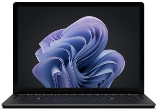 Microsoft Surface Laptop 6 Intel Core Ultra 5 135H 34,3 cm (13.5) Touchscreen 16 GB LPDDR5-SDRAM 256 GB SSD Wi-Fi 6E (802.11ax) Windows 11 Pro Schwarz