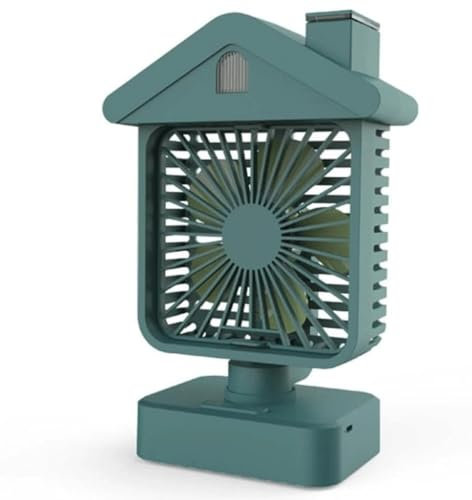 POSEDWRA Ventilador de Carga, Ventilador de Aire Acondicionado, USB, refrigeración de Escritorio para el hogar, Ventilador de humidificación con Doble pulverización, Enfriador de Aire para Oficina