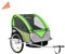 Kangmusi 2-in-1 Fahrradanh?nger und Kinderwagen Gr¨¹n und Grau, kangmusi91378