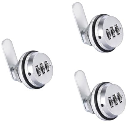 OSALADI 3St Passwort auffahrkeil wohnwagen vorzeltösen wohnwagen cadfi the security wekzeugkoffer safety Nocken Postfachsperre Tür sperren Schlösser Code-Zahlenschloss Mailbox-Cam-Schloss