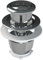AMK® Viva Skylo Universal Push Button for Flush Valves Chrome Finish Fits Most Toilet Cisterns