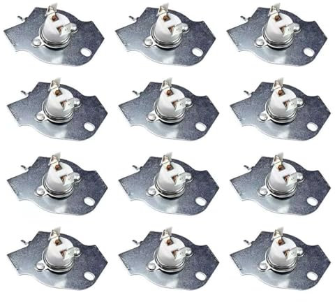 12 fusibles térmicos para secadora 3977393 para Whirlpool para Kenmore