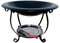 Brasero pour charbons/bûches/bois pour intérieur/extérieur - Poêle de fête - Pour jardin, terrasse, barbecue, barbecue - Option chauffage de la pièce uniquement