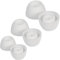 3 paia di tappi per le orecchie in silicone per Samsung Galaxy Buds Pro, Galaxy Buds 2 Pro, Galaxy Buds, Samsung Earbuds Pro 2 (S/M/L, bianco latteo)