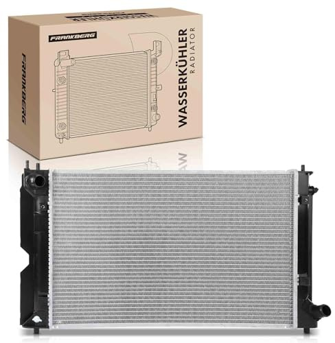 Frankberg Kühler Wasserkühler Motorkühlung Schaltgetriebe 164000N030 | Kompatibel mit A.v.e.n.s.i.s Liftback T22, A.u.r.i.s E18, C.o.r.o.l.l.a Compact E11, A.v.e.n.s.i.s Verso M2