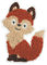 Prym 923235 Applikation Fuchs, braun