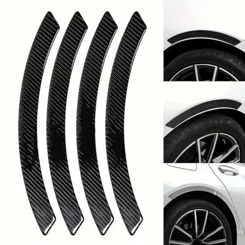 Yyyyy6A Auto Rad Augenbrauen Aufkleber für Mitsubishi Lancer Evolution Evo X/Evo I-IX 1992-2016,Motoren Wheel Brow Dekorative Aufkleber Kratzfest Außenschutz