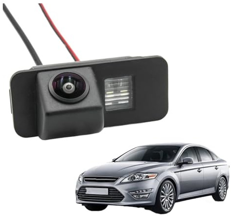 Rückfahrkamera Für Ford Für Mondeo MK4 MK5 2007-2013 2014 2015 2016 2017 CCD HD AHD Fisheye Rückansicht Kamera Auto Monitor(C135 AHD 720P)