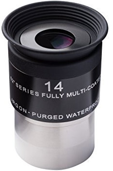 Explore Scientific 62° LER Okular 14mm Ar (1.25) für Teleskope mit hochwertiger EMD Mehrschichtvergütung, wasserdicht mit Argon-Schutzgasfüllung