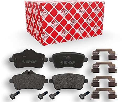 febi bilstein 16990 Brake Pad Set with fastening material, 1 unit