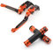 FXCNC CNC Aluminum Folding Extendable Adjustable Brake Clutch Levers compatible for KTM 690 SMC/SMC-R/Duke/Duke R 2012 2013