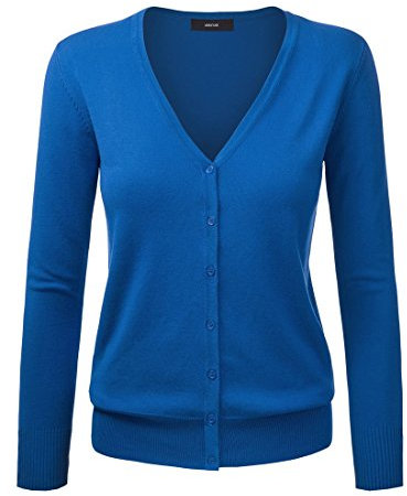 Cardigan Primaverile con Bottoni, da Donna, Essenziale