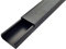CabCom PVC Kabelkanal Kabelleiste Kabelschacht Brüstungskanal zur Montage an Wand oder Decke diverse Größen und Farben 6 Meter (3x2 Meter) 30 x 15 mm schwarz