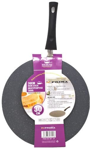 BARGAINGALORE New 30CM Non Stick TAWA Cooking Crepe PAN DOSA Pancake Kitchen Cook COOKWARE