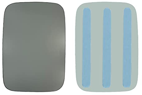 ASG Technik Außenspiegel Spiegelglas Ersatzglas kompatibel mit Ford Transit MK2 `78 ab 1978-1983