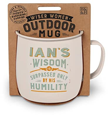 History & Heraldry Personalised Outdoor Mug (Ian)