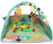 Baby-Spielmatte mit Musik, Kick-and-Play-Klavier, Fitnessmatte mit abnehmbarem Klavierspielzeug,Babyausstattung für Neugeborene, Babyspielzeug ab der Geburt,Grün (Typ B)