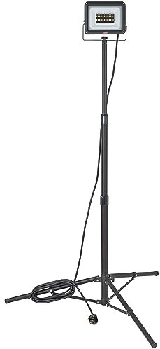 Brennenstuhl LED Tripod Floodlight JARO 7063 T (50W, 5800lm, 6500K, IP65, LED Work Light with Tripod and 5m Cable)