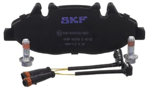SKF Scheibenbremse Bremsbelag VKBP 80206 E - 4er Set - Position Vorderachse Höhe 78 mm Länge 171 mm Breite 131 mm Dicke 20 mm - OE Qualität | Kompatibel mit: MERCEDES-BENZ VIANO, VITO / MIXTO Kasten, VITO Bus