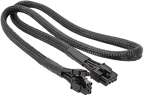 Wilgure Cable Modular de 8 Pines (6+2) para RM650X RM750X RM850X RM1000X GPU PCIe a CPU 18 AWG - Cable de Alimentación para Tarjeta Gráfica