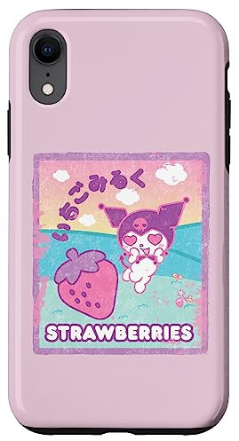 iPhone XR Kuromi Strawberry Milk Case