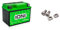 Roller Batterie 12V 5Ah + / AGM IONI ION (TYP - SLA4L-BS) (versiegelt/wartungsfrei) & Ersatz Schrauben/Klemmen für Rollerbatterie/Batterie - (2 Schrauben + Muttern) 5mm