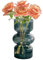 Jumuao Blumenvase Glas,Kreative Blumenvase Bubble Vasen Deko, Moderne Glasvasen Klein Hydroponic Tulpenvase,Kleine Vasen für Tischdeko,Glasvase für Haus/Büro/Hochzeit/Party (Grün)