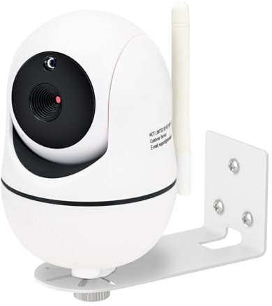 Selbstklebende Metall-Babyphonhalterung für HelloBaby HB6550/HB65/HB40/HB6339/HB66/HB6550Pro, ANMEATE SM935E, außerhalb der Reichweite von Babys, Babykamera Wandhalterung, um bessere Sicht zu