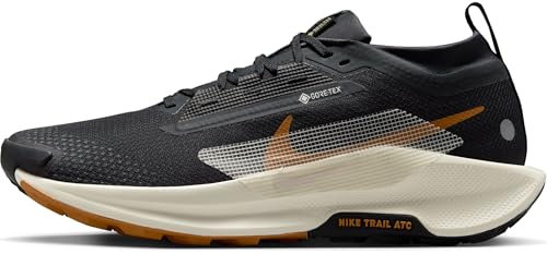 Nike Pegasus Trail 5 Gore-TEX wasserdichter Herren Traillaufschuh, Off Noir/Pale Ivory-Black-Monarch, 47.5 EU