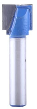 Fresa con vástago de 8 mm y limpieza de suelos, fresa de carburo de tungsteno con punta recta para cortador de bordes, máquina de grabado para carpintería (8 x 17 mm)