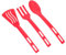 Zerodeko Set Di Utensili Da Cucina 3 Pezzi Antiaderenti Spatola Cucchiaio E Forchetta Set Di Utensili Da Cucina Resistenti Calore Per Casa E Ristorante