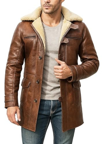 Fashion_First Mens Dark Military Vest Bane Cosplay Costume Tom Hardy Shearling Trench Coat