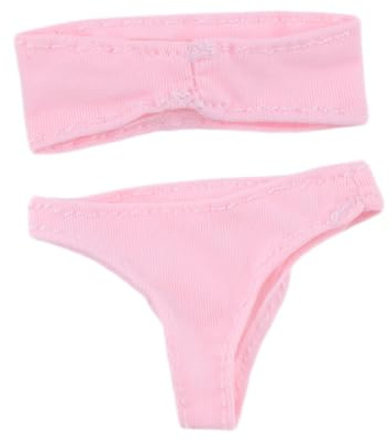 MXRGUMVI 1/6 weibliche Puppenkleidung, Unterwäsche, BH-Set für 30,5 cm große weibliche Actionfigur, Rosa