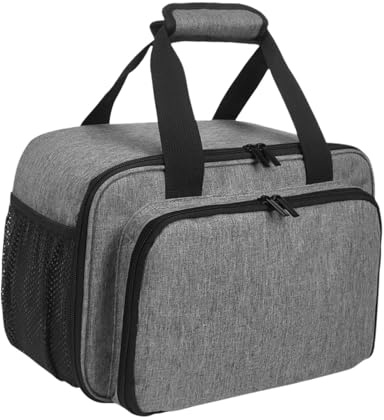 getuse Acrylfarben-Organizer-Tasche mit herausnehmbaren Trennwänden, Aufbewahrungsbox für Kunstbedarf, Bleistifttasche für Zuhause, Reisen, Anfänger, Künstler, Kinder, 35,5 x 18 x 22 cm