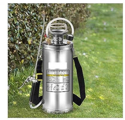 4–12 l handbetriebenes Sprühgerät, Edelstahl, Bewässerung, Sprühen, Sprühen, Zerstäuber, Pumpe, Haus, Boden, Garten, Reinigung, Sprühgerät Heimwerkerbedarf(10L 3Gal)