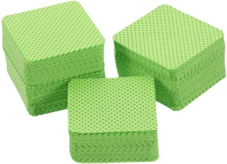 WOFASHPURET 1080pcs Lash Glue Remover Cleaning Cloths Eyelash Extension Wipes Absorbent Nail Polish Remover Pads for Salon and Makeup Brush Cleaning