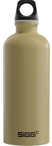 Sigg - Alu Trinkflasche - Traveller - Made in Switzerland - Climatpartner Zertifiziert - Kohlensäure geeignet - Auslaufsicher - Federleicht - BPA-frei - Outdoor - 600ML / 1L / 1.5L