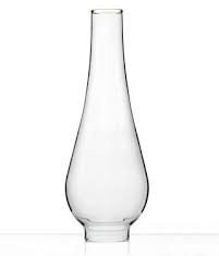 Oberstdorfer Glashütte 2 er Set Ersatz Zylinder Lampenglas für Öllampe Klarglas mundgeblasen Höhe 24-25 cm untere Aussendurchmesser 5,00 cm breiteste Stelle 8,9 cm