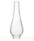 Oberstdorfer Glashütte 2 er Set Ersatz Zylinder Lampenglas für Öllampe Klarglas mundgeblasen Höhe 24-25 cm untere Aussendurchmesser 5,00 cm breiteste Stelle 8,9 cm