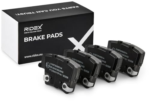 RIDEX 402B0339 Bremsbelagsatz Bremsbeläge Hinten Kompatibel mit CHRYSLER 300 C Touring LX, LE