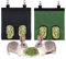 2 Stück Meerschweinchen Heu-Futterspender Tasche Bunny Heu Tasche Kleintiere Heu-Futterspender Aufbewahrung Heutasche Hängender Futtersack für Chinchilla Bunny Kaninchen Futterspender Stofftasche