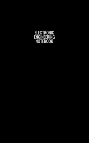 Electronic Engineering Notebook: Graph Paper Notebook for Engineers | 1/10 Inch Squares | Small Notebook | Black Cover | 5 x 8 inches