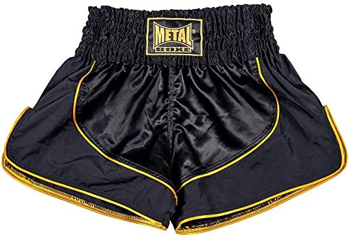METAL BOXE Short Thaï Siam Noir/Gold S
