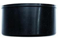 Tapón de condensación 80 mm cerrado de silicona tubo de chimenea pellet inox (D 80 mm)