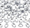 FINGERINSPIRE 250 Stück 18 x 13 mm flache Rückseite, ovale Acryl-Strasssteine mit Behälter, klare ovale Kristalle, glitzernde Juwelen, Acryl-Juwelen, Verzierungen für Kostüme, Cosplay, Juwelen,